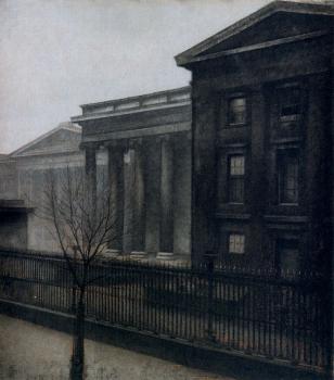 威爾漢姆 哈莫脩依 The British Museum in the Winter